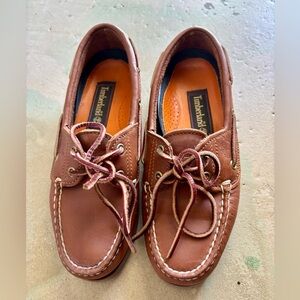 Timberland Women’s Brown Boat Shoes